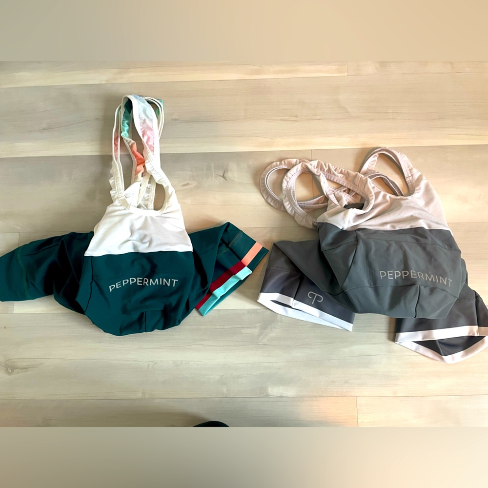 Peppermint Cycling 2 bibs new